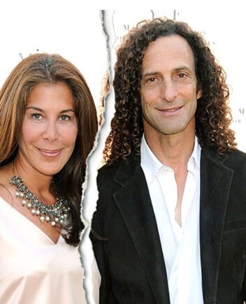 Kenny G with his second ex-wife Lyndie Benson.